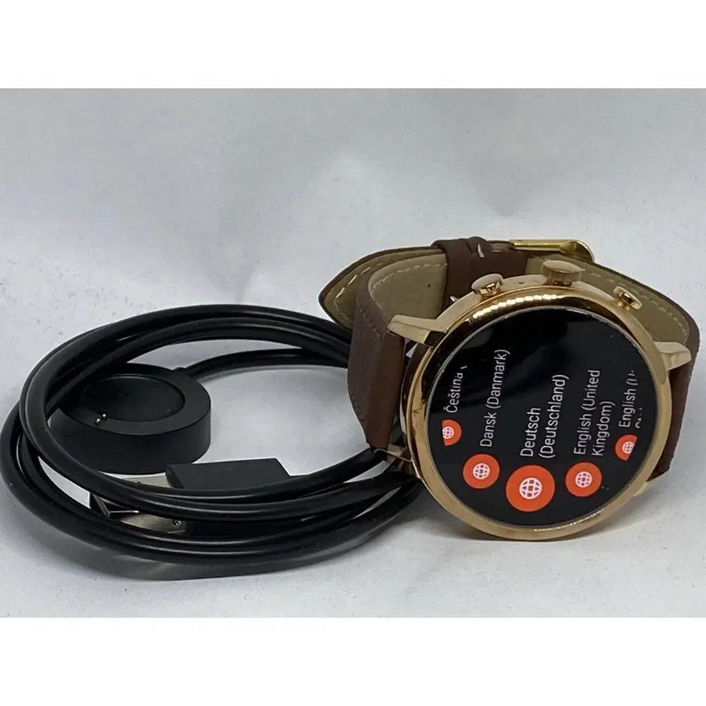 Fossil Gen 4 Authentic Digital Dial Smart Watch Custom Band FTW6016 LT343